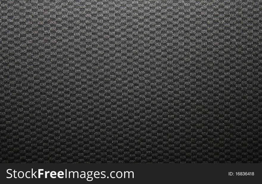 Closeup black Synthetic leather texture