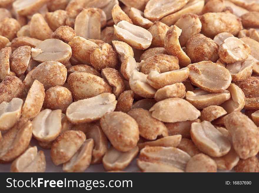 Bunch of Peanuts-close up
