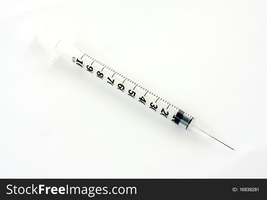 Small Hypodermic Syringe.