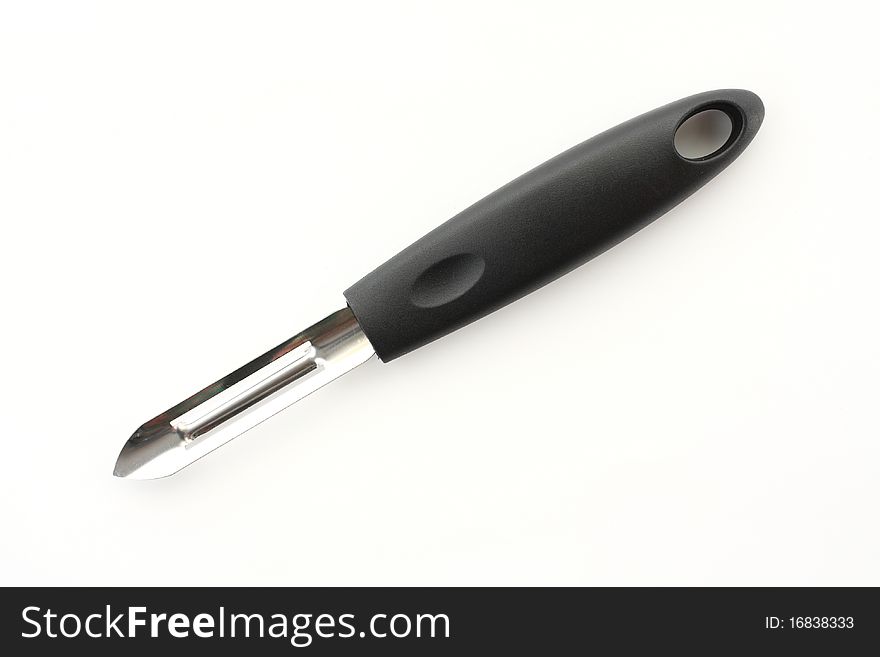 Small knife for fruit axis.