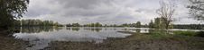 Pond Panorama Stock Image Pond Panorama Stock Image