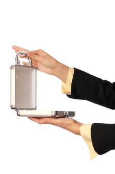Metal Case Royalty Free Stock Image Metal Case Royalty Free Stock Image