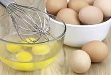 Fresh Eggs Stock Image