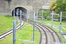 Metro Tunnel Royalty Free Stock Photography Metro Tunnel Royalty Free Stock Photography
