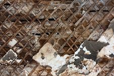 Cracked Wall With Peeling Paint Royalty Free Stock Image Cracked Wall With Peeling Paint Royalty Free Stock Image