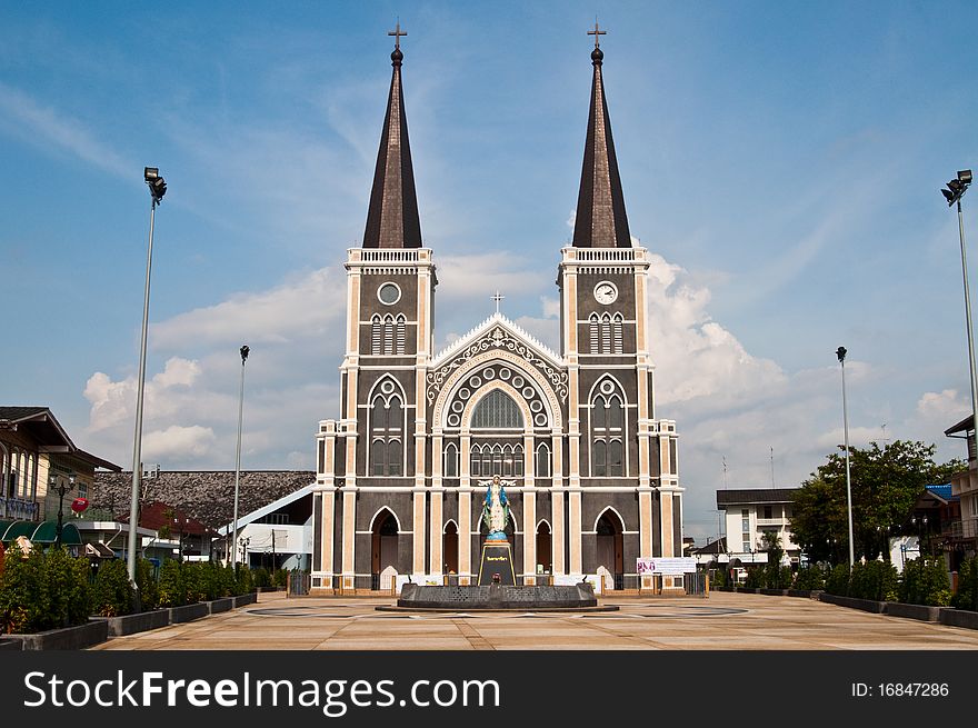 Catholic church at Chantaburi province