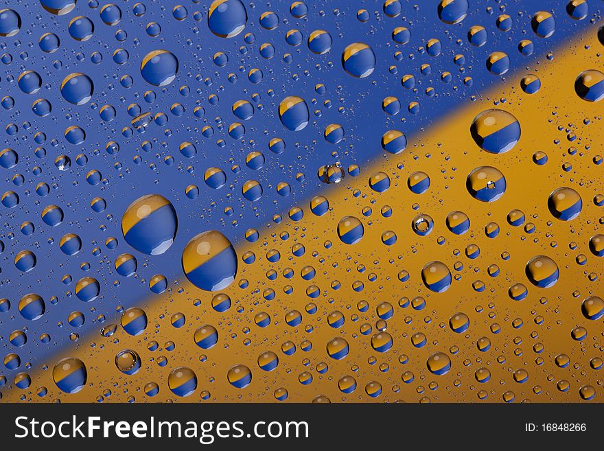 Close up water drop background. Close up water drop background