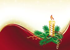 Christmas Background With Bells And Tree Stock Images Christmas Background With Bells And Tree Stock Images