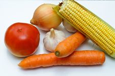 Fresh Vegetables Stock Photo