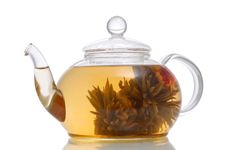 Glass Teapot Royalty Free Stock Photography Glass Teapot Royalty Free Stock Photography