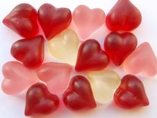 Heart Candies Royalty Free Stock Photos Heart Candies Royalty Free Stock Photos