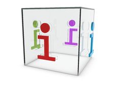 Info Glass Cube Icon Royalty Free Stock Images Info Glass Cube Icon Royalty Free Stock Images