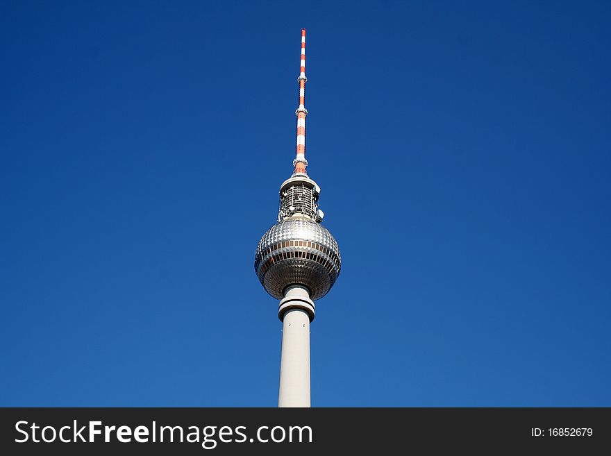 This is the famous fernsehturm in Berlin / Germany