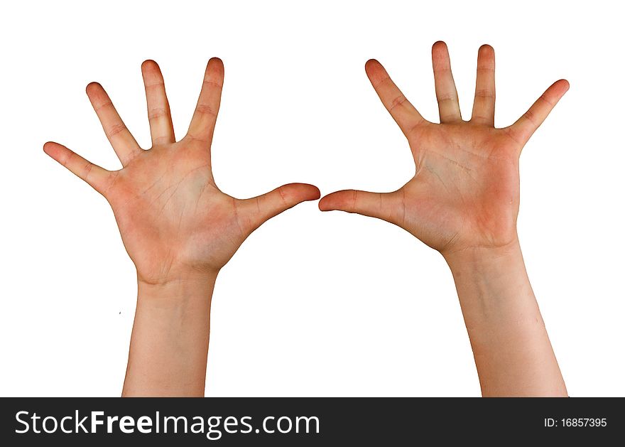 Gesturing Hands