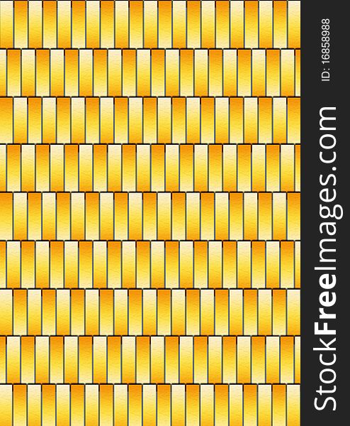 Illustration of simple yellow background