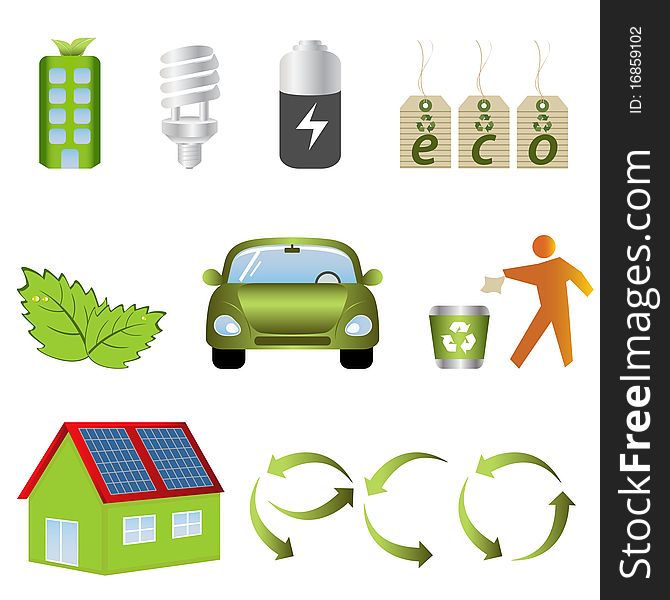 Eco Related Icons
