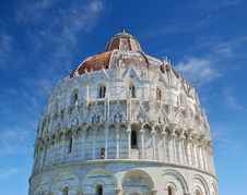 Baptistery. Royalty Free Stock Photography