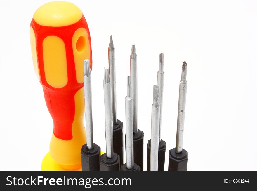 Set of screw-drivers