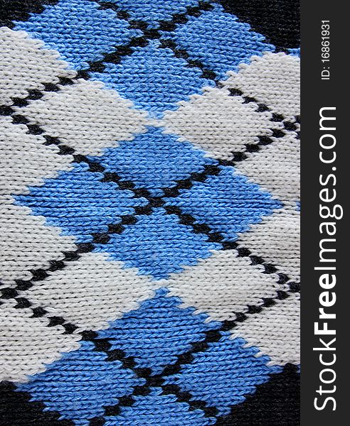 Knitted wool pattern texture background. Knitted wool pattern texture background