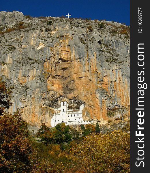 Montenegro Monastery Ostrog Niksic people religion still-life