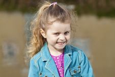Smiling 4 Year Old Girl. Stock Photography Smiling 4 Year Old Girl. Stock Photography