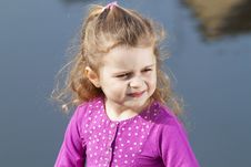 Smiling 4 Year Old Girl. Royalty Free Stock Images Smiling 4 Year Old Girl. Royalty Free Stock Images