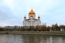The Bright Moscow Temple Of Christ The Savior Royalty Free Stock Image The Bright Moscow Temple Of Christ The Savior Royalty Free Stock Image