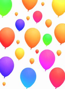 Colorful Party Balloons Background Stock Images Colorful Party Balloons Background Stock Images
