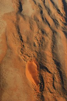 View On The Namib Desert (Namibia) Stock Photos