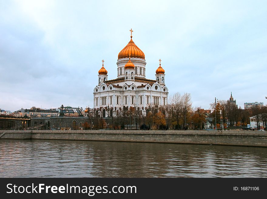 The Bright Moscow Temple Of Christ The Savior