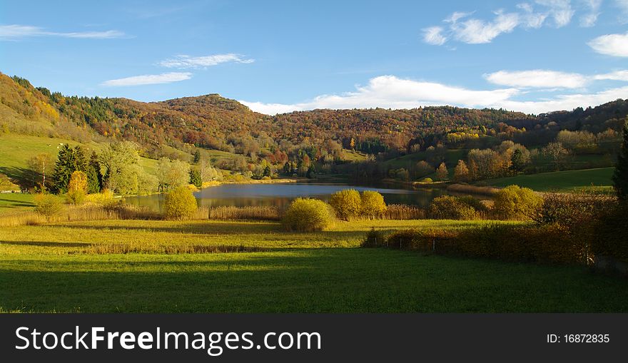 Fall Savoie Landscape