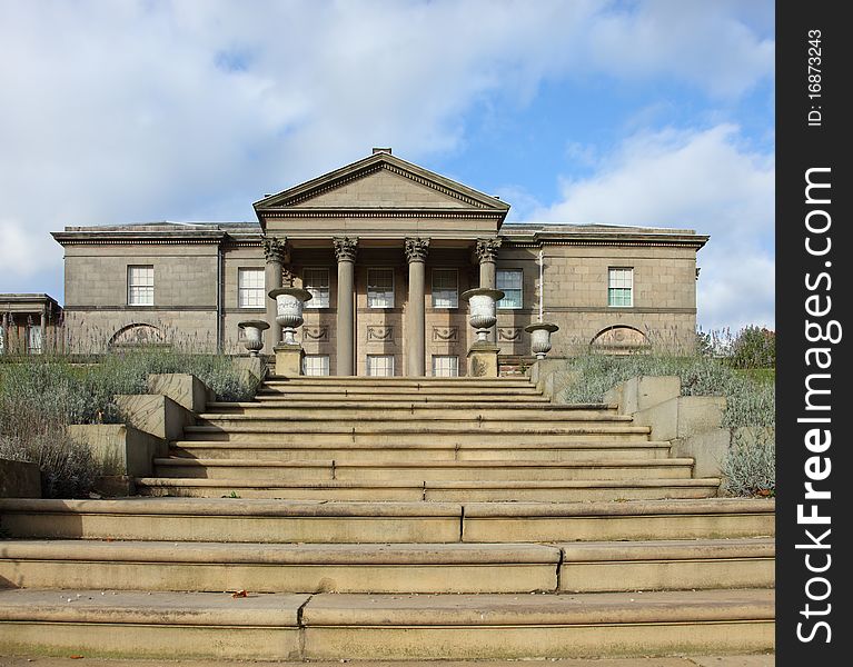 Old hall mansion in tatton park uk