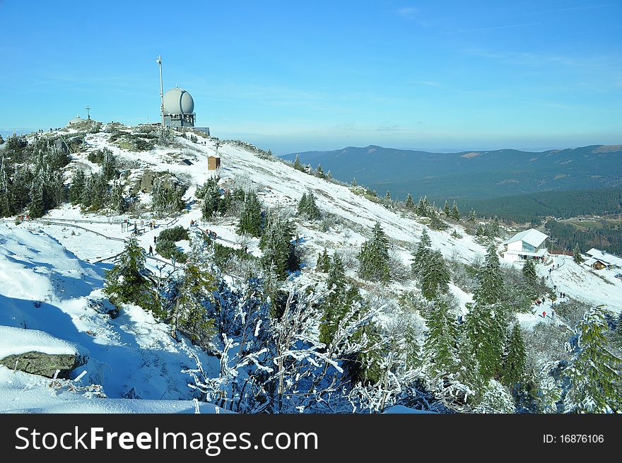 Observatory on Grosser Arber in Austria