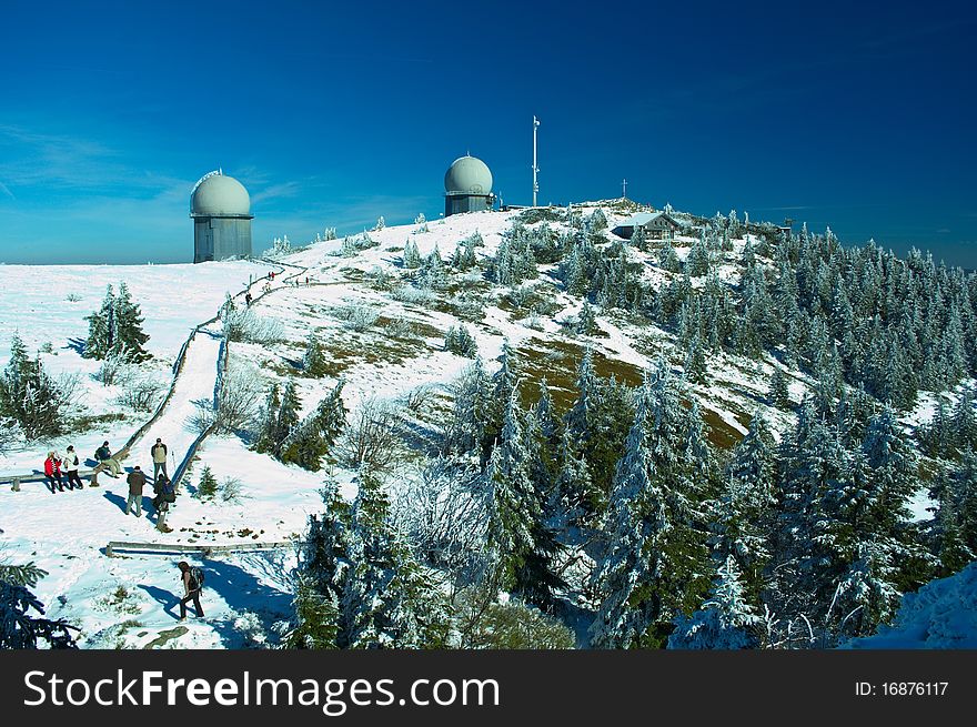 Observatory on Grosser Arber in Austria