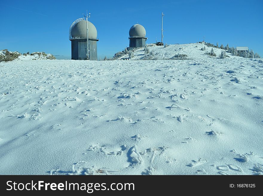 Observatory on Grosser Arber in Austria