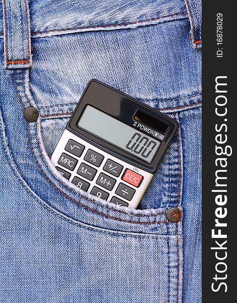 The calculator in your pocket jeans