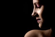 Pretty Indian  Woman Portrait Stock Photography