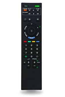Modern Remote Control. Isolated On White Background Stock Image