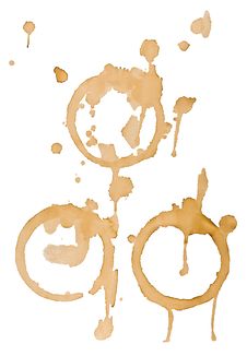 Coffee Cup Stains Stock Photos Coffee Cup Stains Stock Photos
