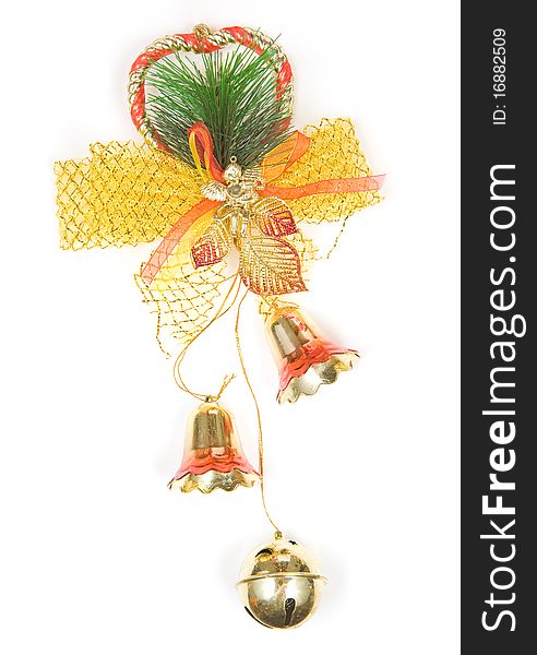 Christmas Bells decoration isolated