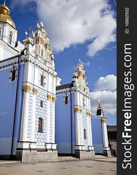 Saint Michael's cathedral in Kiev, Ukraine