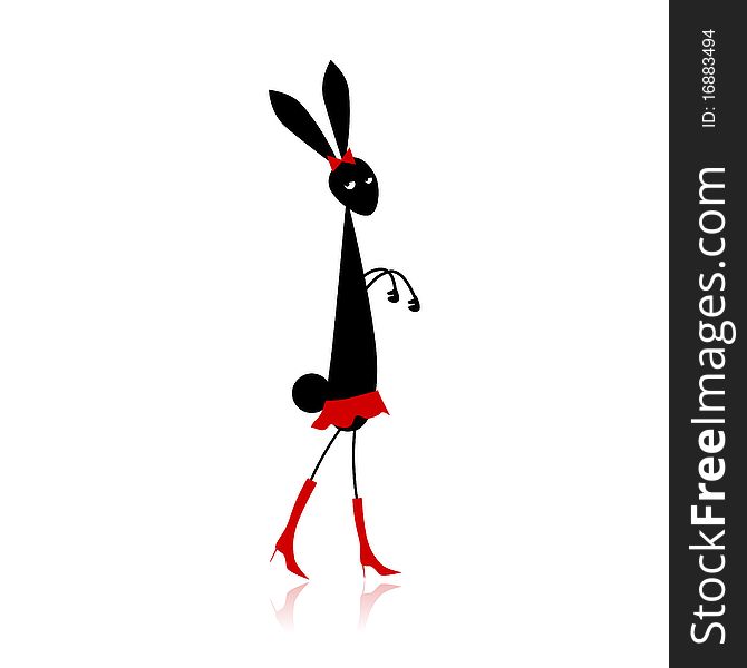 Fashion Rabbit For Your Design