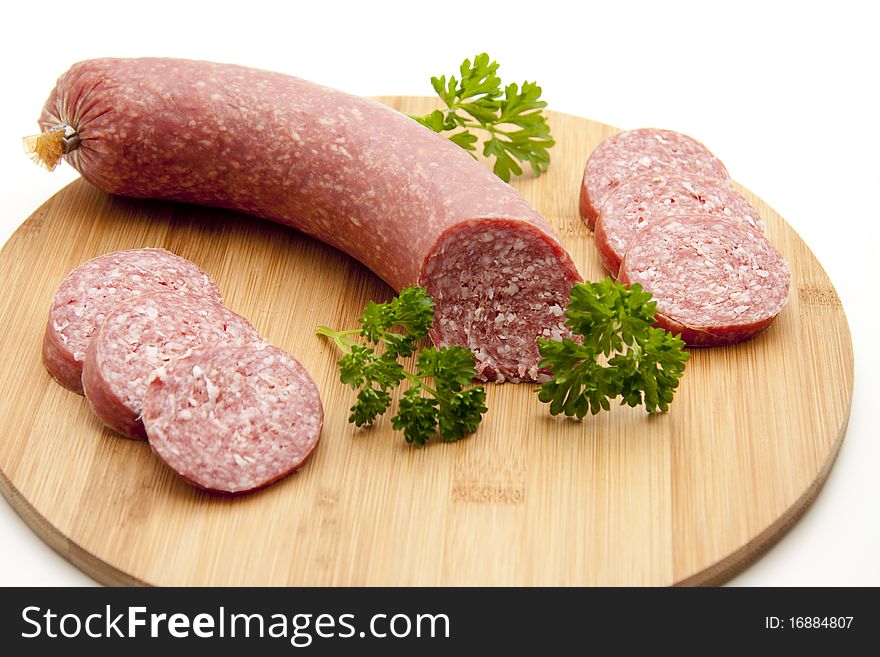 Salami With Parsley