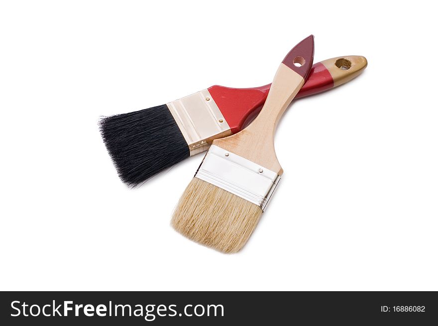 Paintbrush  isolated on white background