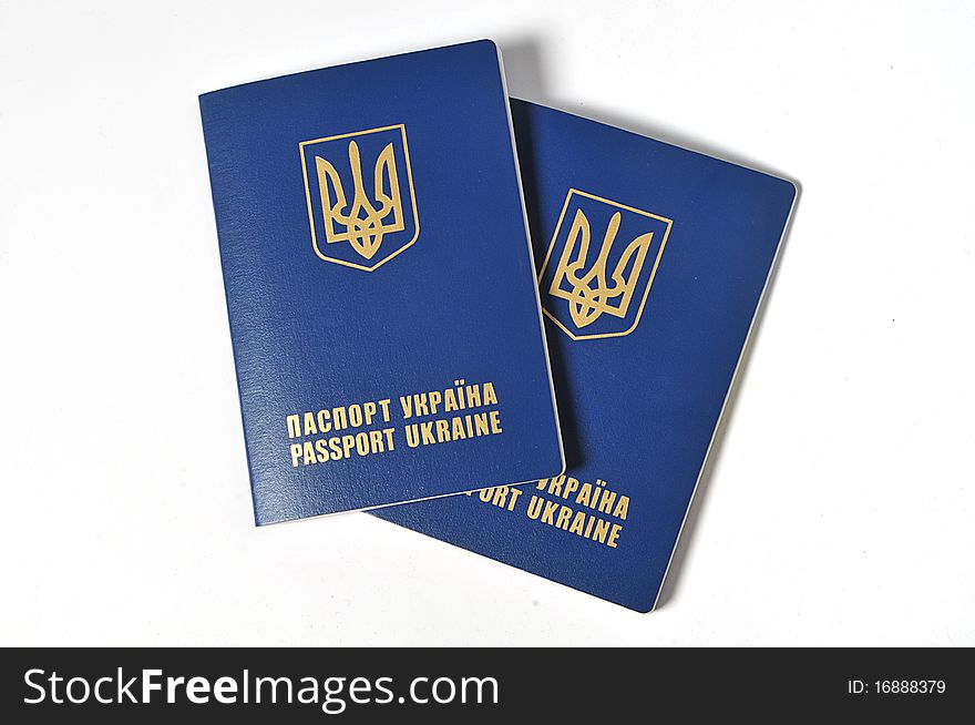 Two passports of Ukraine