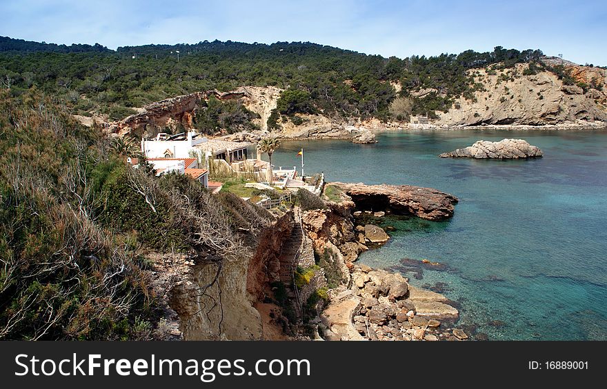 Ibiza, Mediterranean Island In Spain