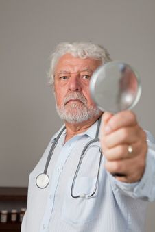 Mature Male Doctor Stock Image Mature Male Doctor Stock Image