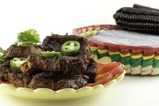Mexican Beef Short Ribs Barbecue Royalty Free Stock Photos Mexican Beef Short Ribs Barbecue Royalty Free Stock Photos