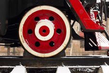 Locomotive Wheel Royalty Free Stock Photo Locomotive Wheel Royalty Free Stock Photo