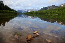 Mountain Lake Stock Image